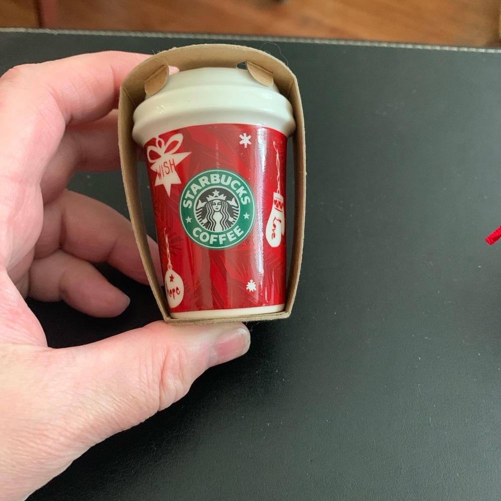 Starbucks 2009 Festive Red Cup Ornament